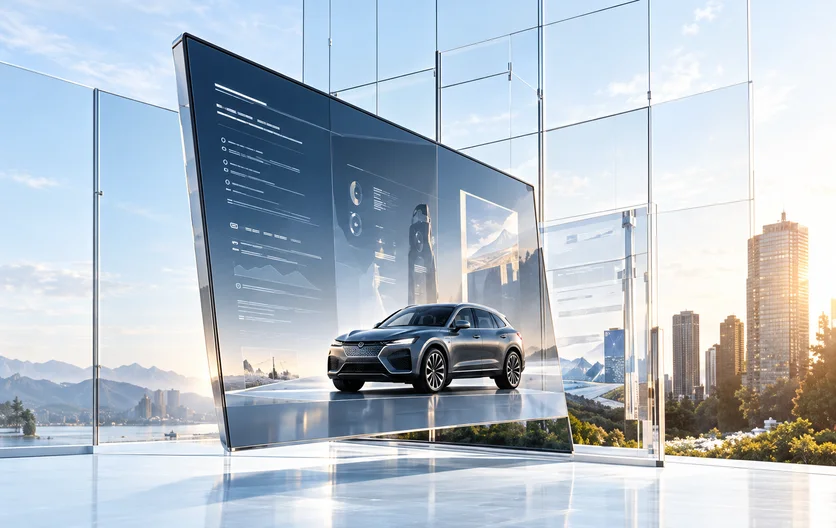 Vehicle and spatial video display — the selected social-growth visual